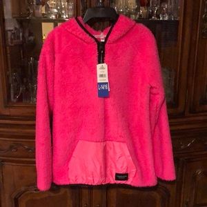Calvin Klein Big Girls hoodie fleece jacket.